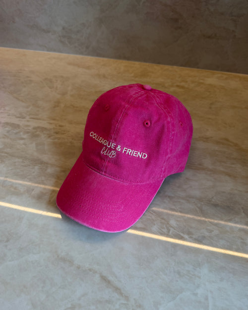 Colleague & Friend Club Caps Dark Pink