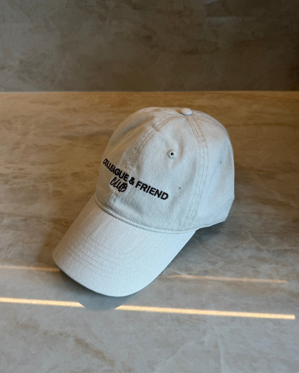 Colleague & Friend Club Caps Cream